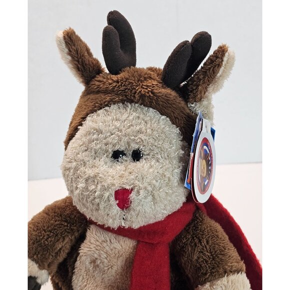 Starbucks Bearista Rudolph The Red-Nosed Reindeer Plush Toy 2003 Edition - Picture 13 of 16